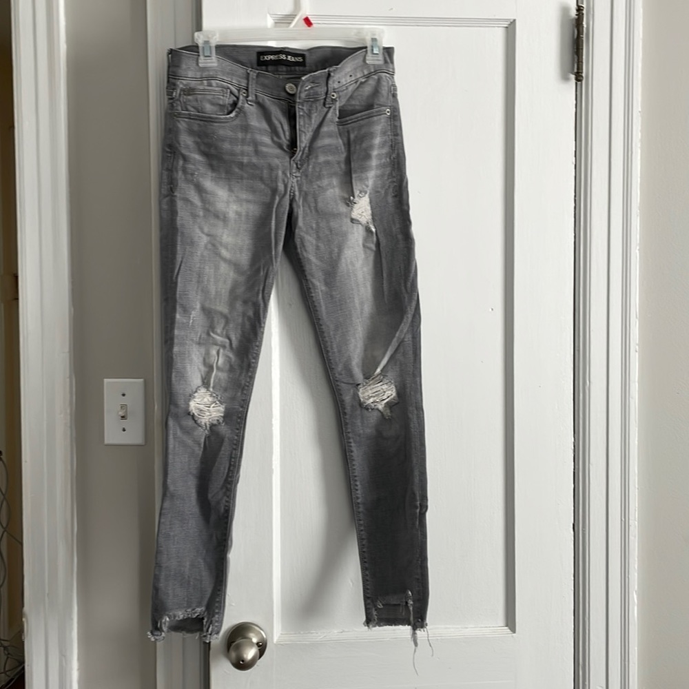 Express Gray Jeans